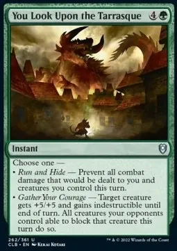 You Look Upon the Tarrasque