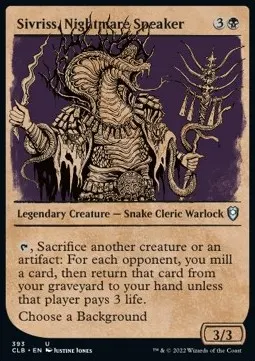 Sivriss, Nightmare Speaker