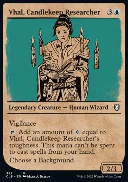 Vhal, Candlekeep Researcher