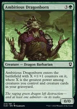 Ambitious Dragonborn