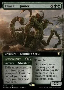 Tlincalli Hunter // Retrieve Prey
