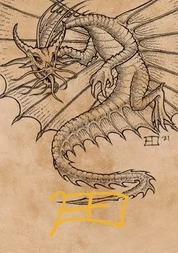 Art Series: Ancient Gold Dragon