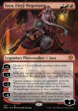 Jaya, Fiery Negotiator