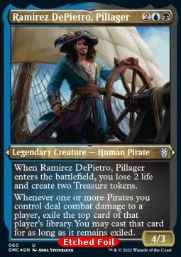Ramirez DePietro, Pillager