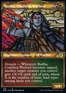 Radha, Coalition Warlord
