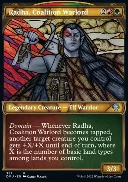 Radha, Coalition Warlord
