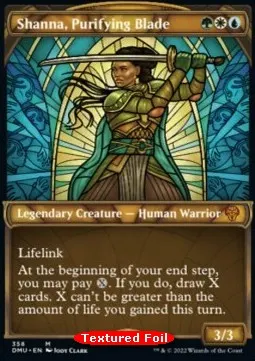 Shanna, Purifying Blade