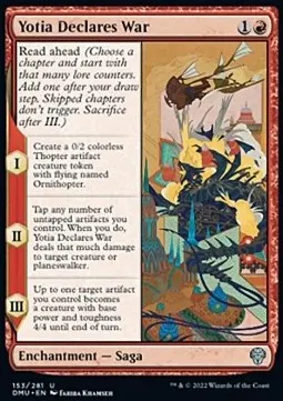Yotia Declares War