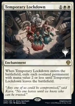 Temporary Lockdown
