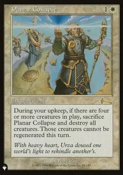 Planar Collapse