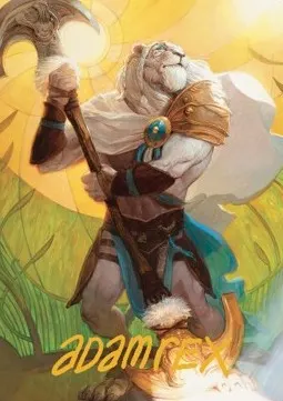 Art Series: Ajani, Sleeper Agent