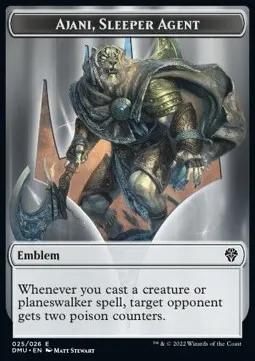 Ajani, Sleeper Agent Emblem // Soldier