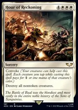 Hour of Reckoning