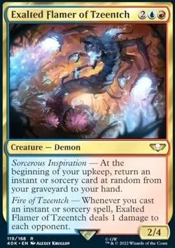 Exalted Flamer of Tzeentch