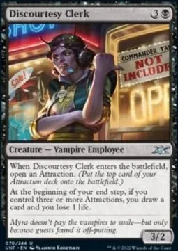 Discourtesy Clerk