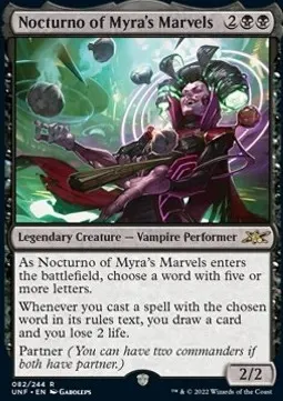Nocturno of Myra's Marvels
