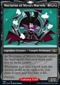 Nocturno of Myra's Marvels