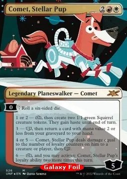 Comet, Stellar Pup