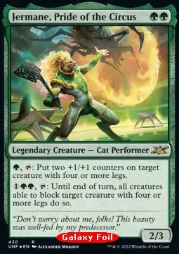 Jermane, Pride of the Circus
