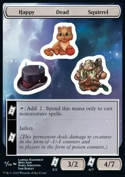 Happy Dead Squirrel
