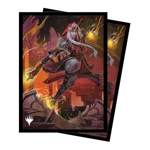 Dominaria United | "Jaya, Fiery Negotiator" Sleeves