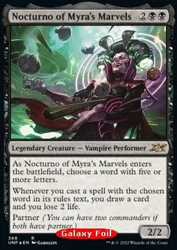Nocturno of Myra's Marvels