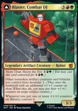 Blaster, Combat DJ // Blaster, Morale Booster