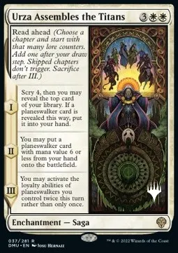 Urza Assembles the Titans
