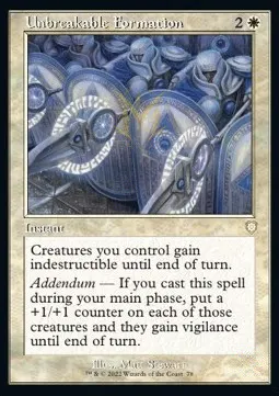Unbreakable Formation