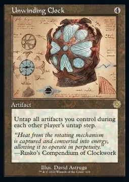 Unwinding Clock