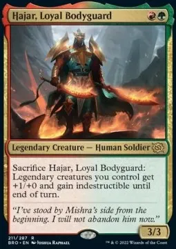 Hajar, Loyal Bodyguard