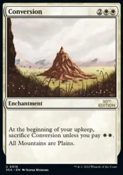 Conversion
