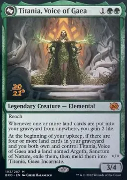 Titania, Voice of Gaea