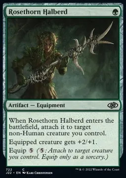 Rosethorn Halberd