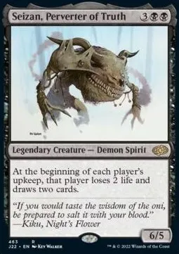 Seizan, Perverter of Truth