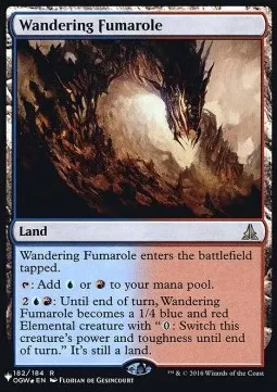 Wandering Fumarole