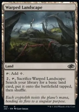 Warped Landscape