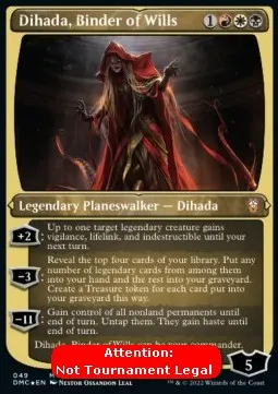 Dihada, Binder of Wills