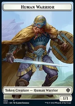 Human Warrior // Saproling