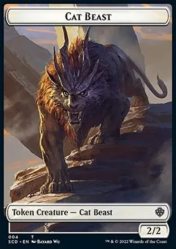 Cat Beast // Elf Warrior
