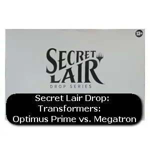 Secret Lair Drop Series | Transformers: Optimus Prime vs. Megatron