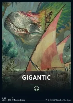 Jumpstart Pack Summary Card: Gigantic