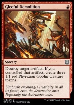Gleeful Demolition