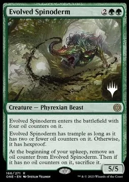 Evolved Spinoderm