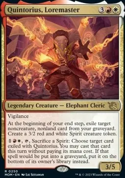 Quintorius, Loremaster