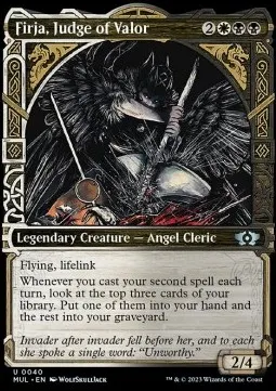 Firja, Judge of Valor