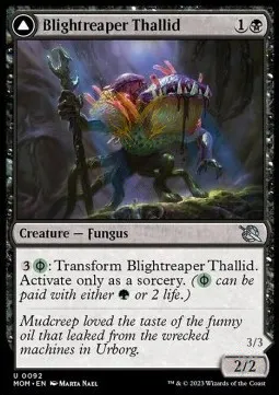 Blightreaper Thallid // Blightsower Thallid