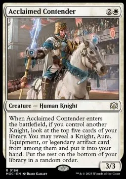 Acclaimed Contender