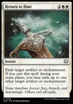 Return to Dust