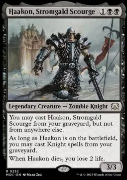 Haakon, Stromgald Scourge